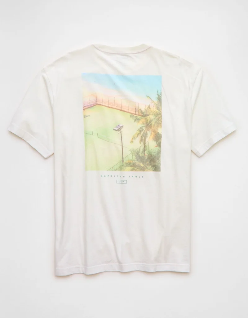 American Eagle  AE 24/7 Graphic T-Shirt for Men | Best Price UAE